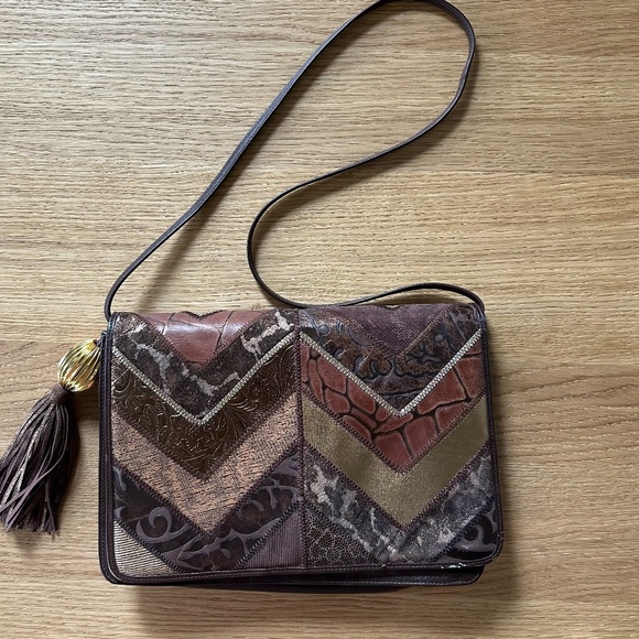 Vintage Carla Marchi Genuine Leather Purse Made in Italy - Picture 1 of 7